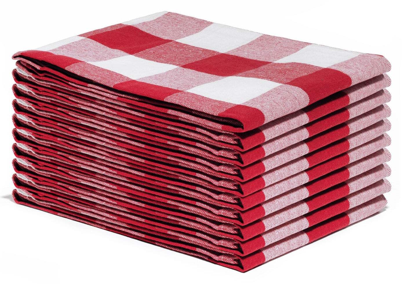 Plaid Kitchen Towels - The Edible Petale Company