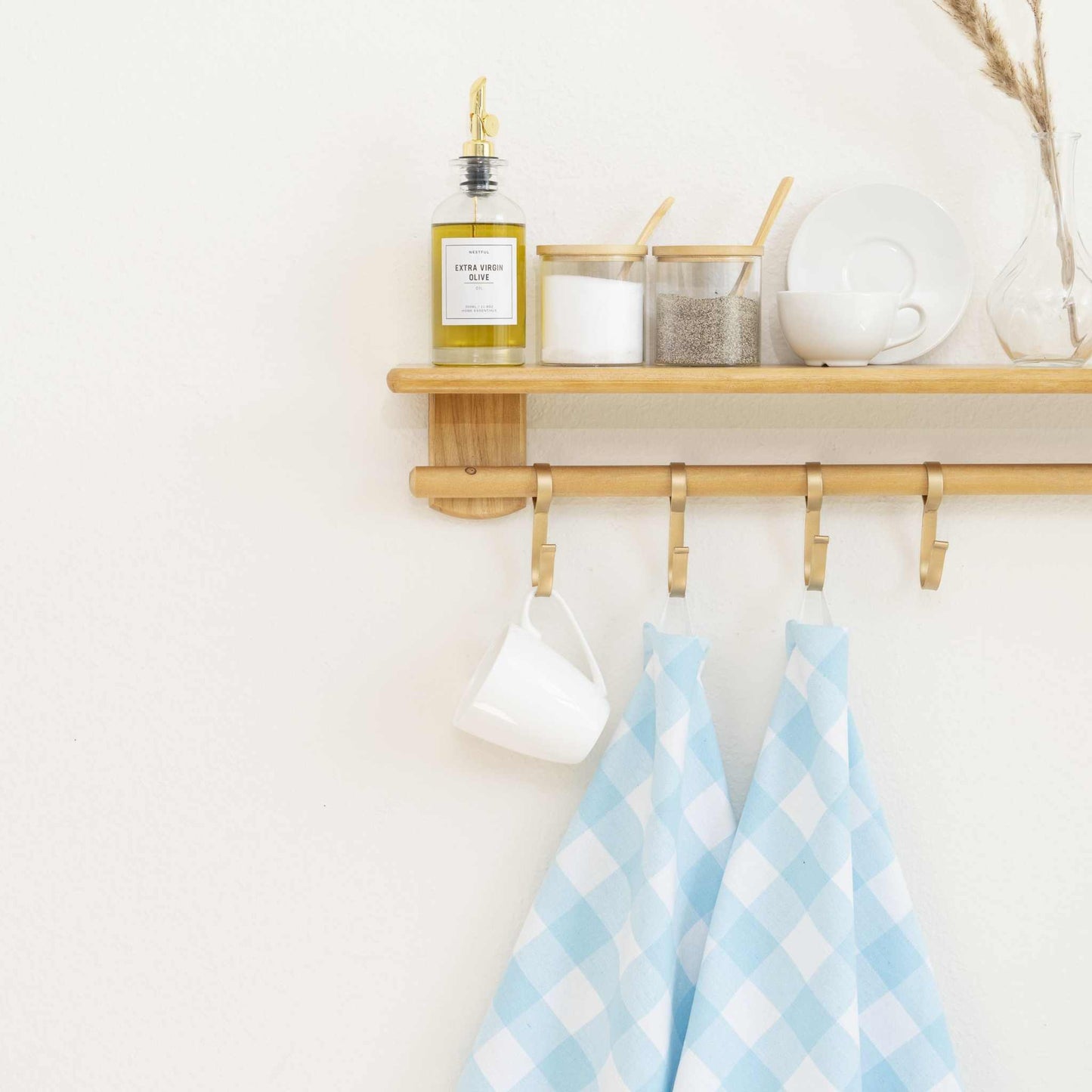 Plaid Kitchen Towels - The Edible Petale Company