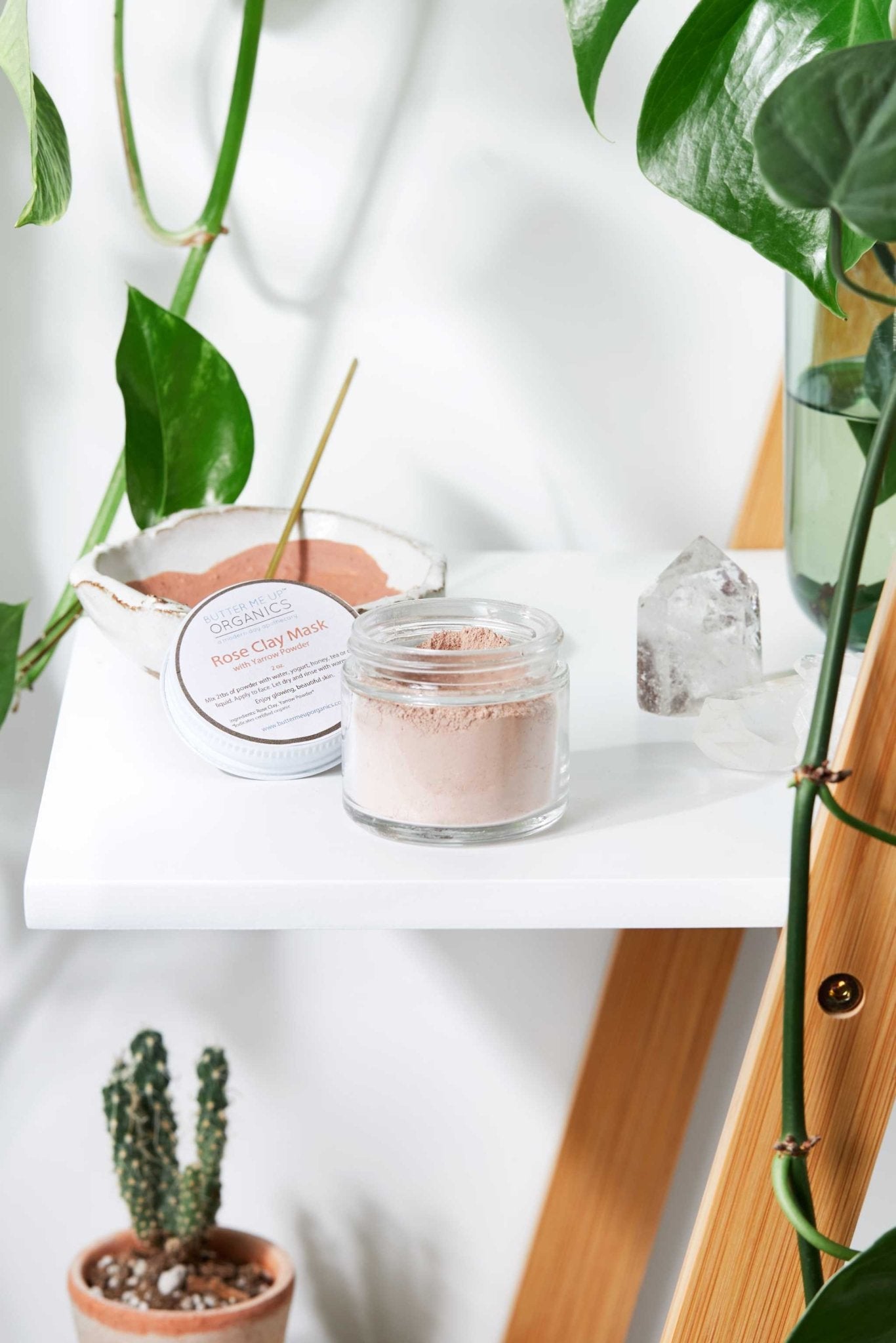 Rose Clay Face Mask - The Edible Petale Company