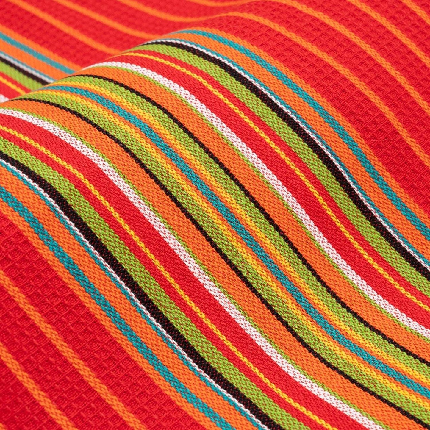 Salsa Stripe Kitchen Towels - The Edible Petale Company