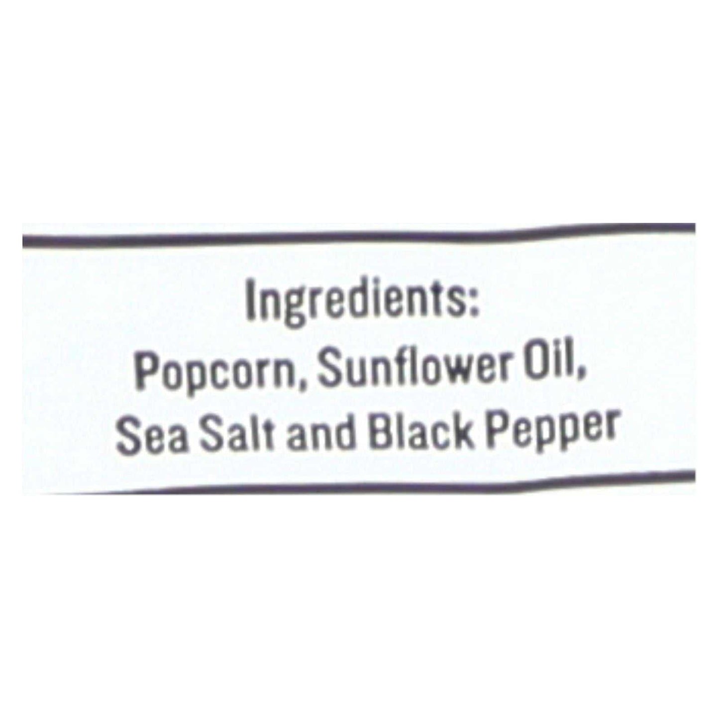 Skinny Pop Sea Salt & Black Pepper Popcorn: Healthy Snacking, Big Flavor (4.4 oz, 12 Pack) - The Edible Petale Company