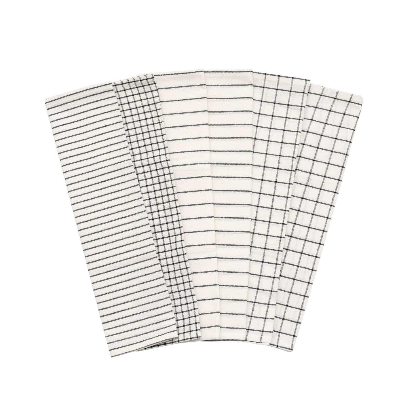 Stripe & Check Kitchen Towel Set - The Edible Petale Company