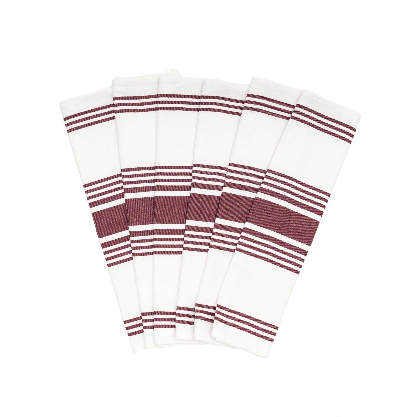 Striped Kitchen Towels - The Edible Petale Company