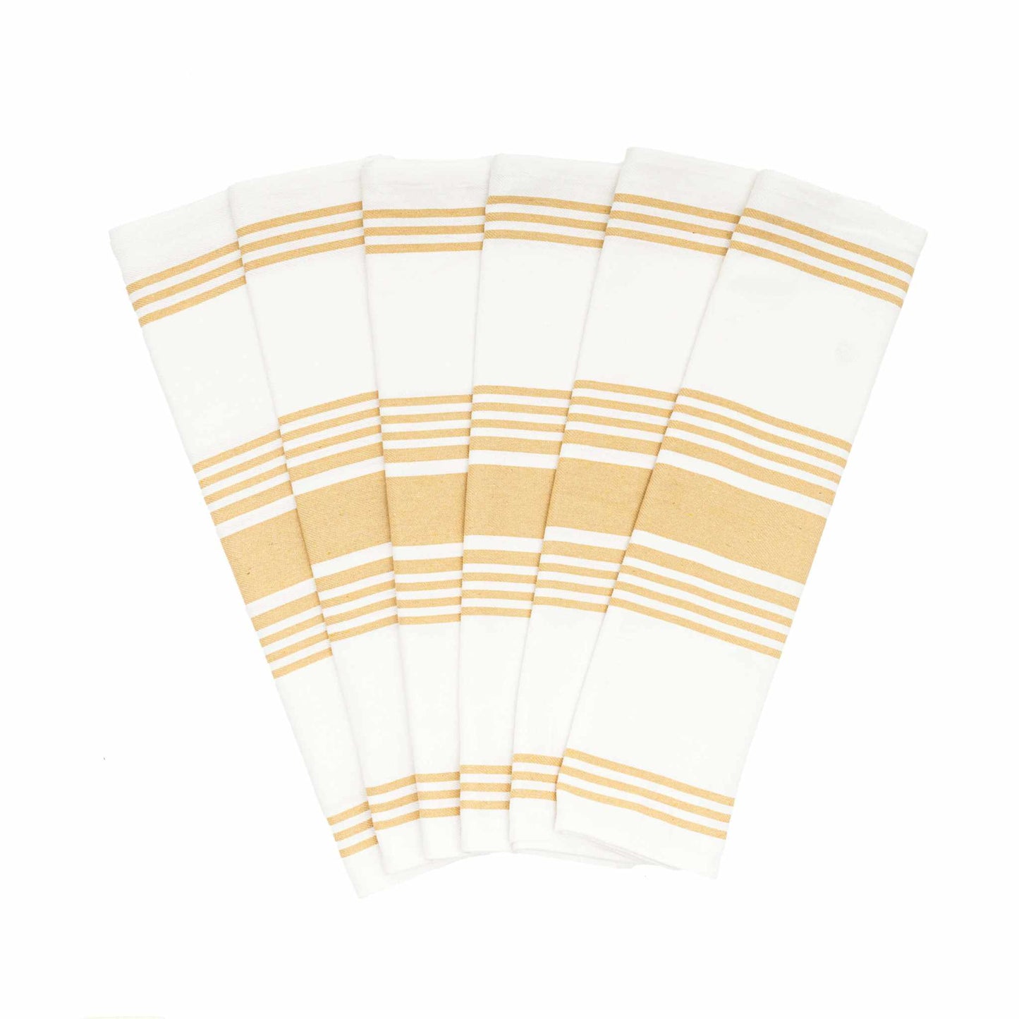 Striped Kitchen Towels - The Edible Petale Company