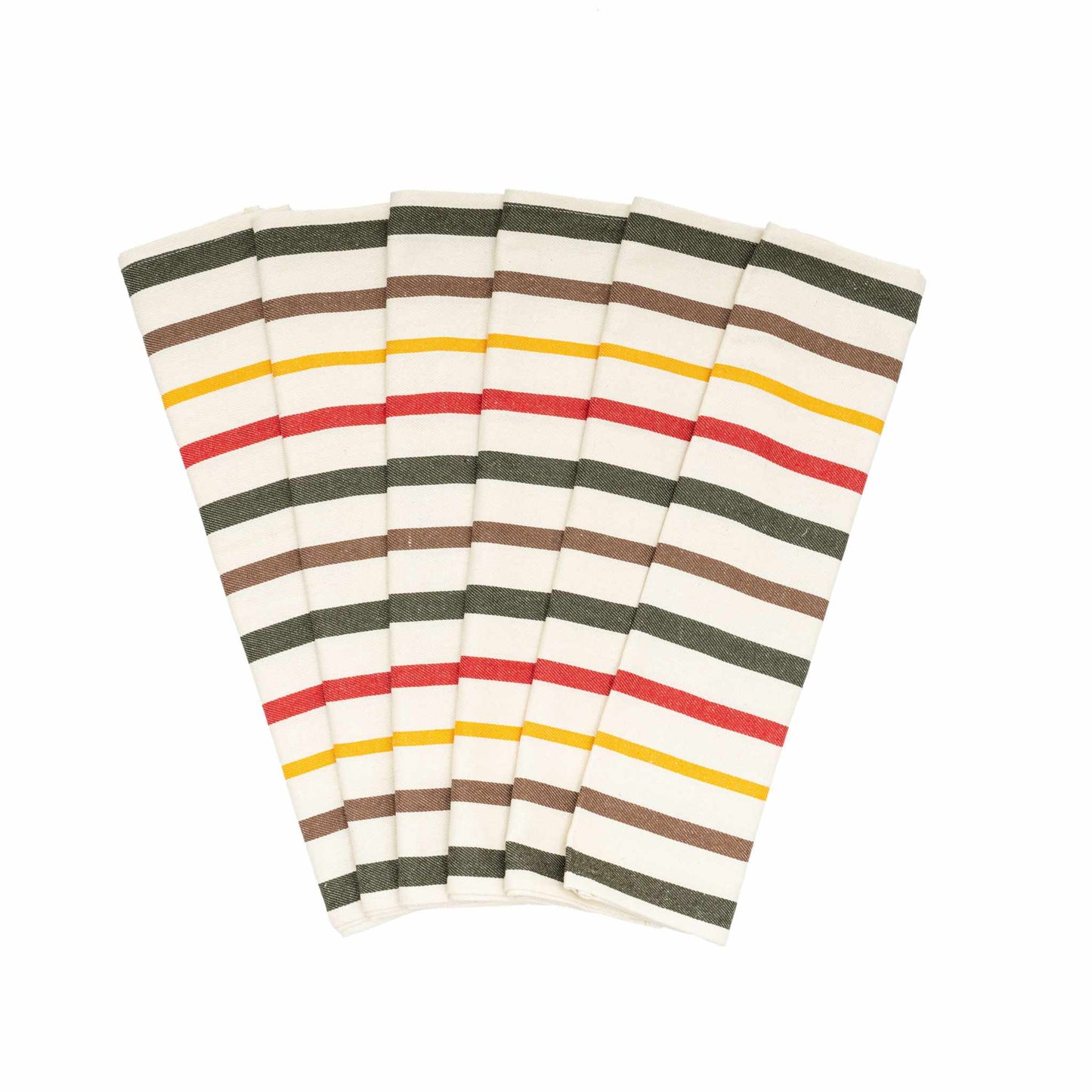 Striped Kitchen Towels - The Edible Petale Company