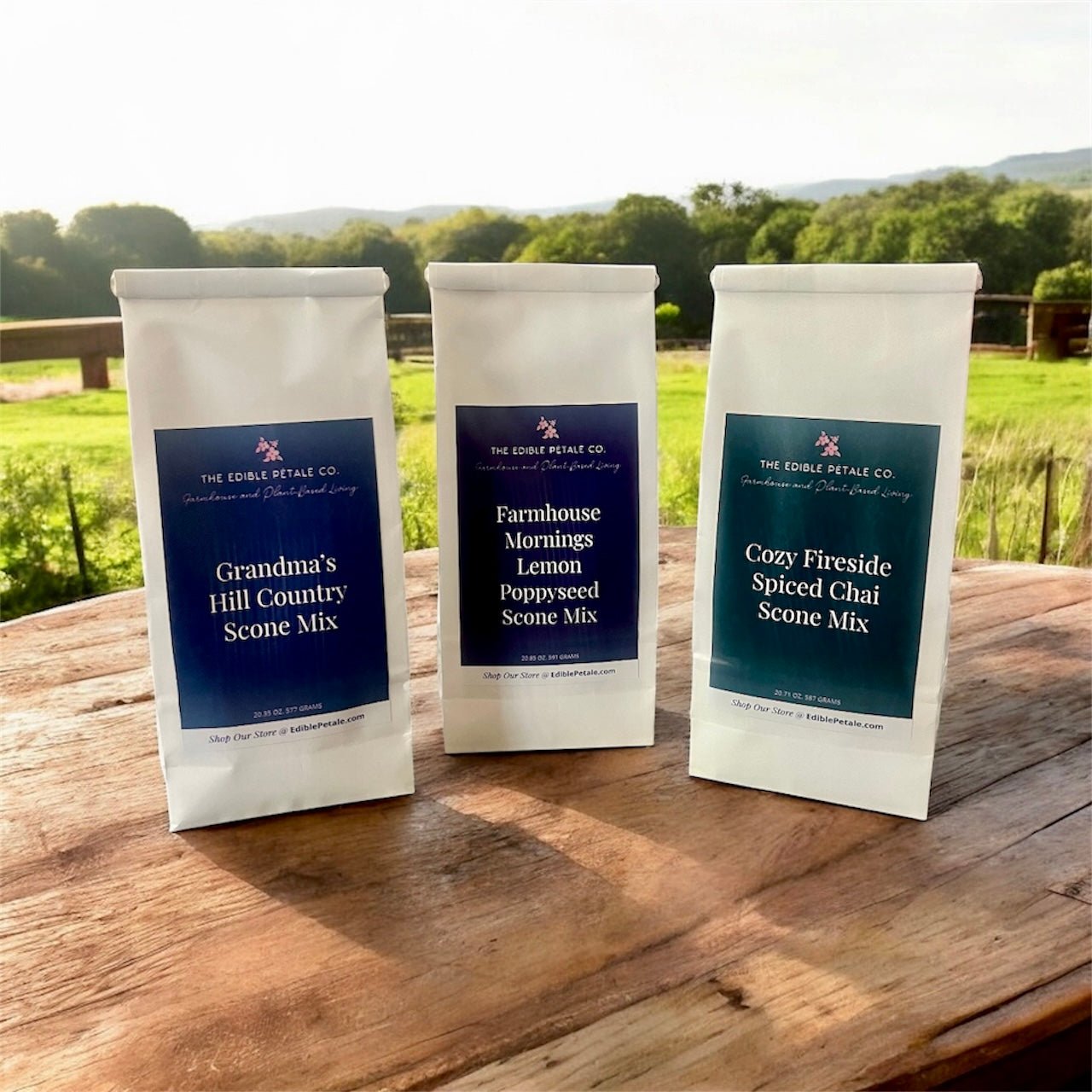 "The Edible Pétale Kitchen" Scone Mix Bundle - The Edible Petale Company