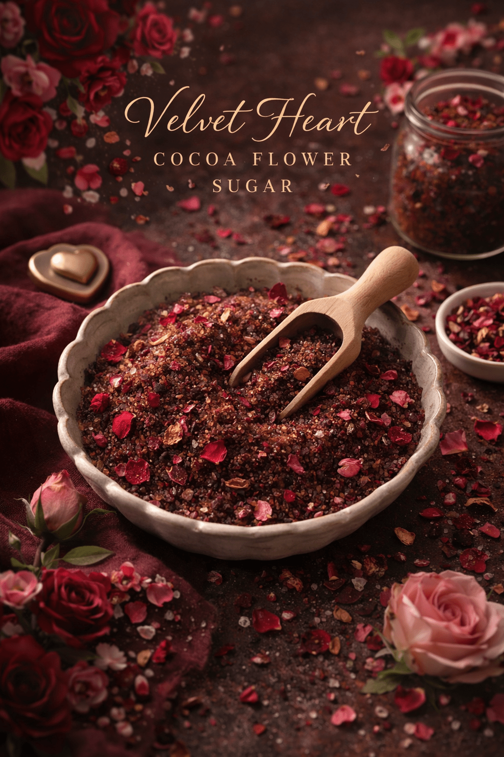 "The New Year Trio" Flower Sugar Bundle - Total of Four 4 or 8 oz jars - The Edible Petale Company