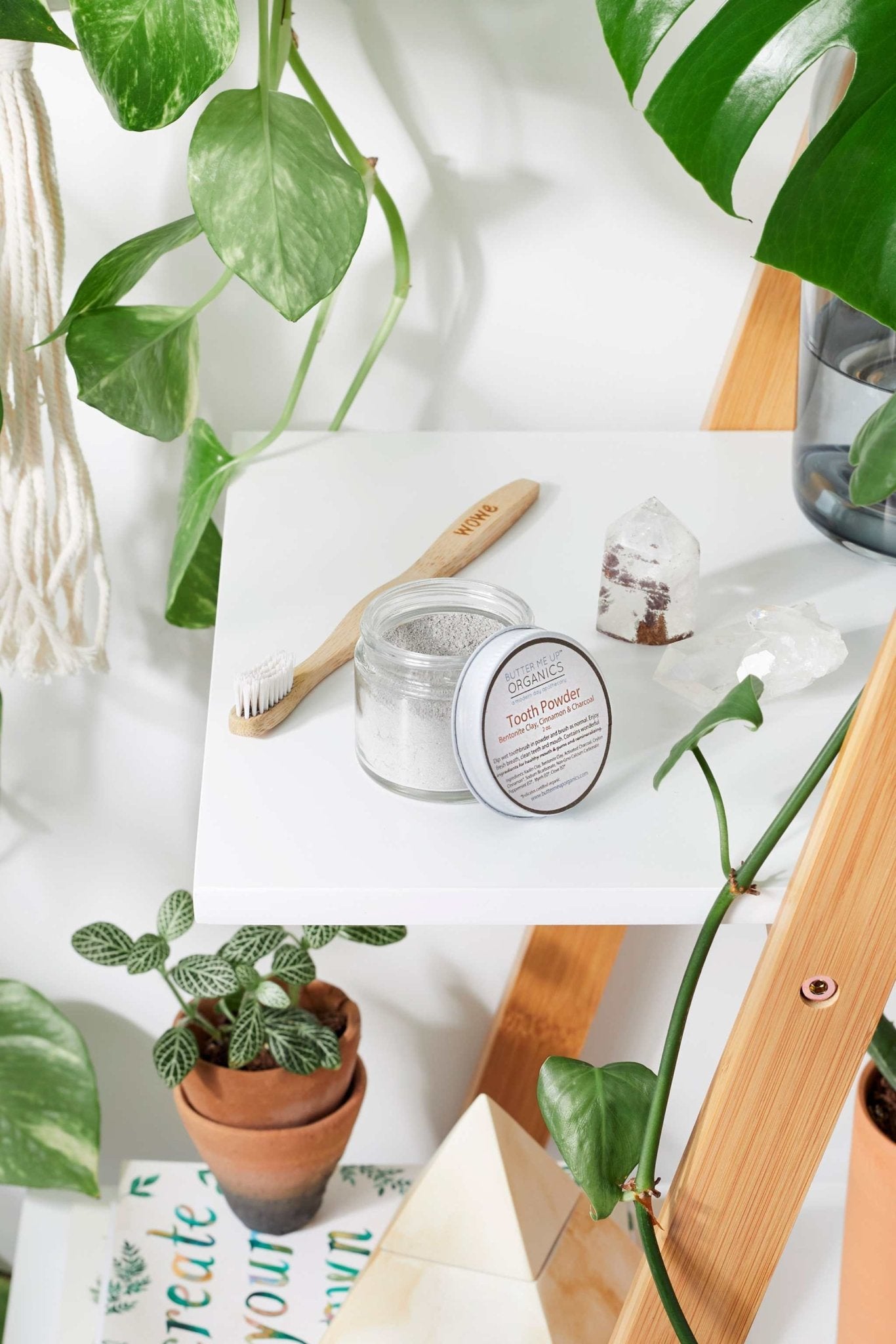 Tooth Powder / Toothpaste / Organic Tooth Powder / Organic Tooth Paste/ Organic Toothpaste / Clay Tooth Paste / Remineralizing Tooth Powder - The Edible Petale Company