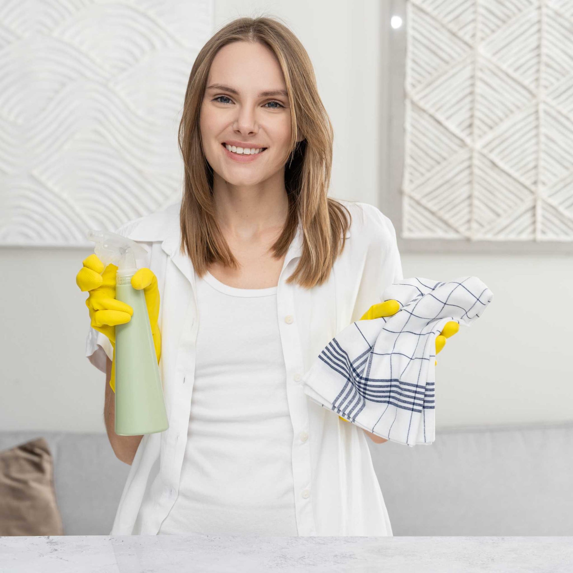 Windowpane Kitchen Towels - The Edible Petale Company