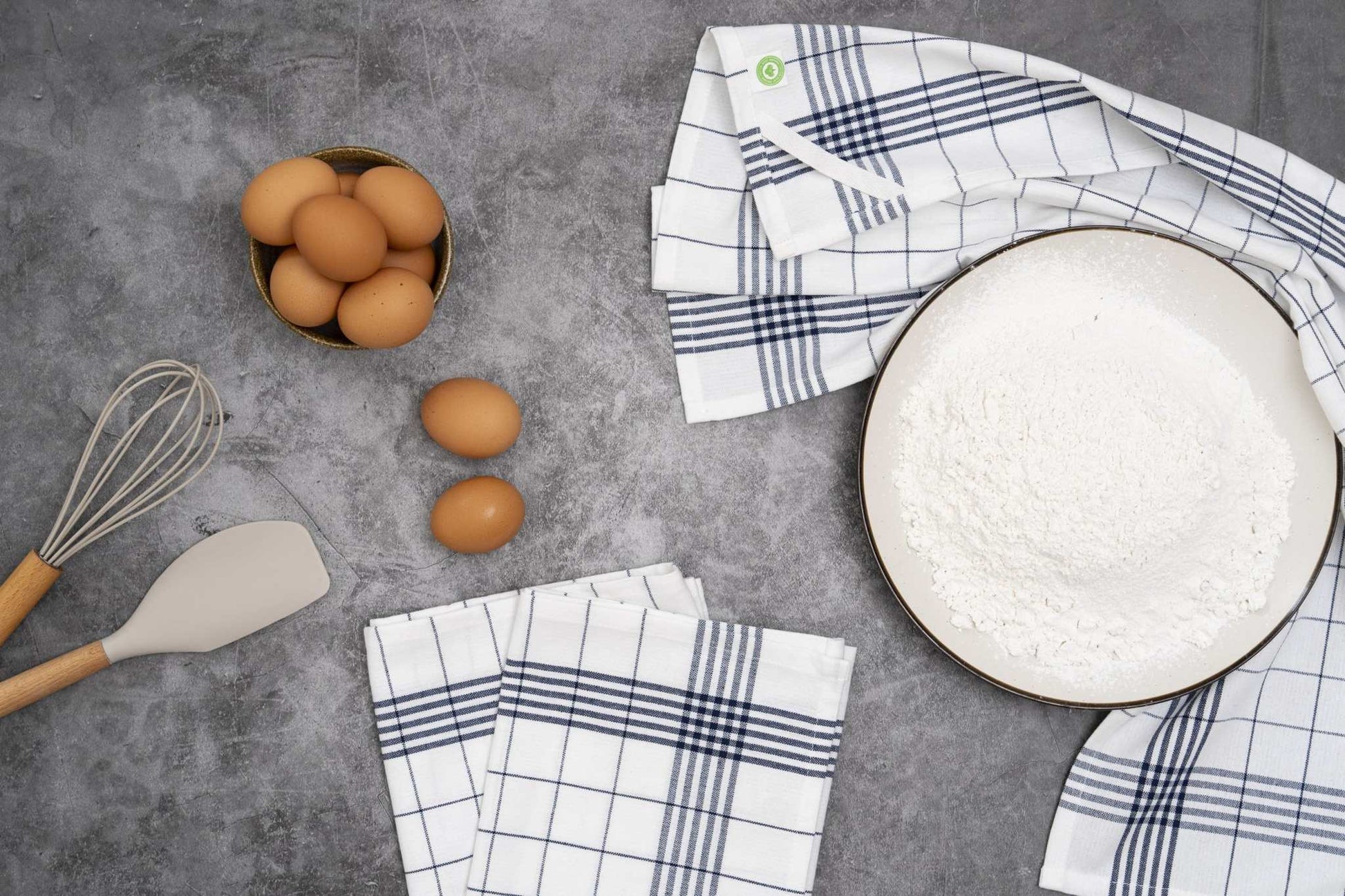Windowpane Kitchen Towels - The Edible Petale Company