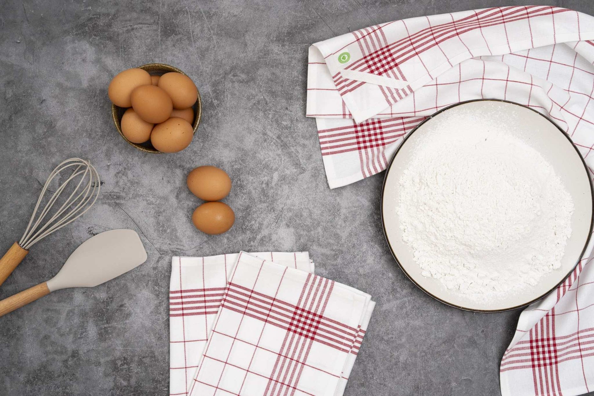Windowpane Kitchen Towels - The Edible Petale Company